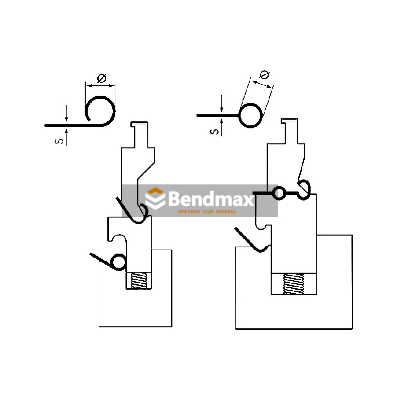 CREATING A HINGE ON A PRESS BRAKE